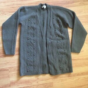 Limited edition Lacoste Wool Sweater - Olive/Green/Gray Size 38